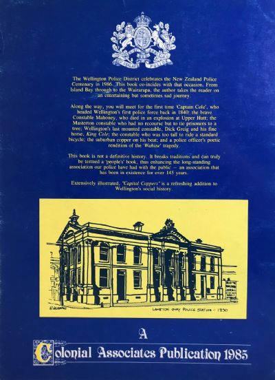 CAPITAL COPPERS: Captured Memories & History of The Wellington Police District
