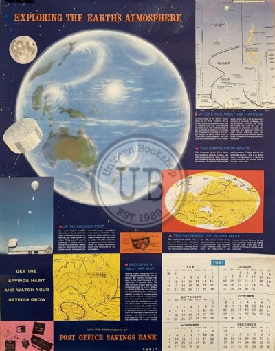 VINTAGE CALENDAR: Post Office School Savings Bank 1961 