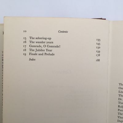 Young in the Twenties : A chapter of autobiography