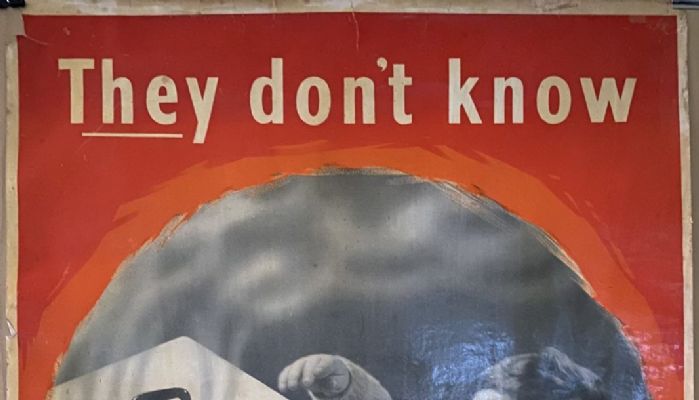 VINTAGE POSTER: New Zealand Department of Health / Home Safety 1950