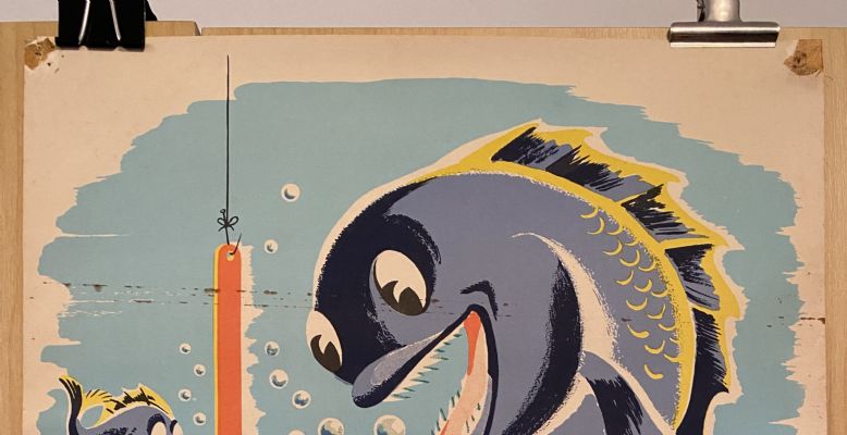 VINTAGE POSTER: New Zealand Department of Health / Use Your Toothbrush