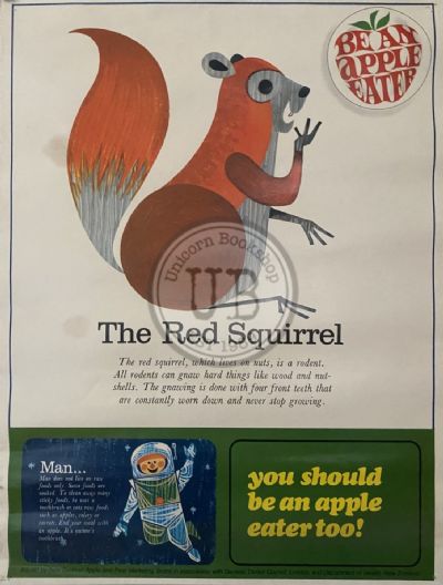 VINTAGE POSTER: New Zealand Apple and Pear Marketing Board 1980s