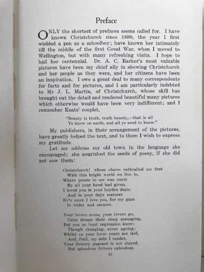 OLD CHRISTCHURCH: In Picture and Story