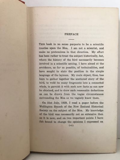 THE MYSTERY OF THE MOA