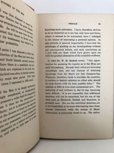 THE MYSTERY OF THE MOA