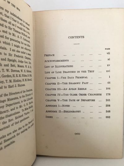 THE MYSTERY OF THE MOA