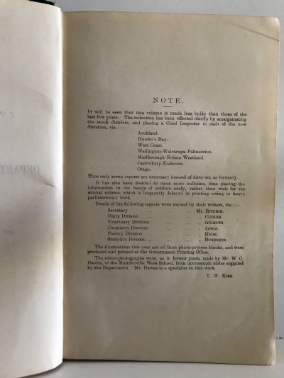 TWELFTH REPORT OF THE DEPARTMENT OF AGRICULTURE