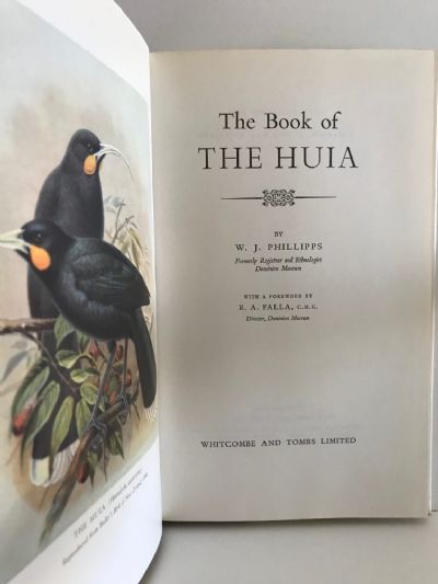 THE BOOK OF THE HUIA