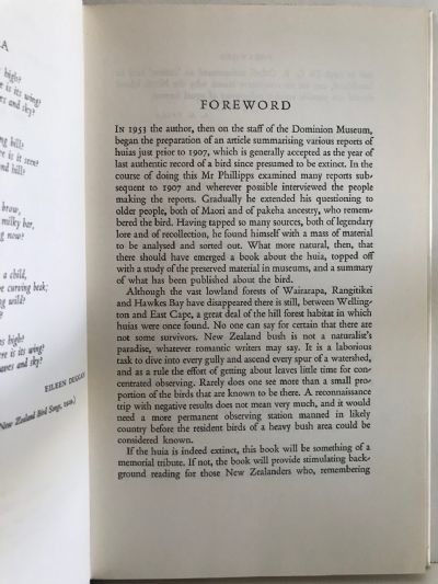 THE BOOK OF THE HUIA