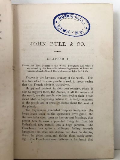 JOHN BULL & CO: The Great Colonial Branches of the Firm