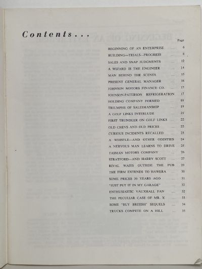 EXPANDING WITH TARANAKI: The First Fifty Years of L.H. Johnson Motors 1919-1969