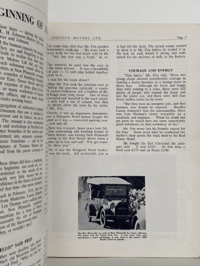 EXPANDING WITH TARANAKI: The First Fifty Years of L.H. Johnson Motors 1919-1969