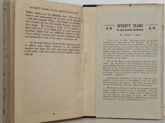 SEVENTY YEARS IN AND AROUND AUCKLAND