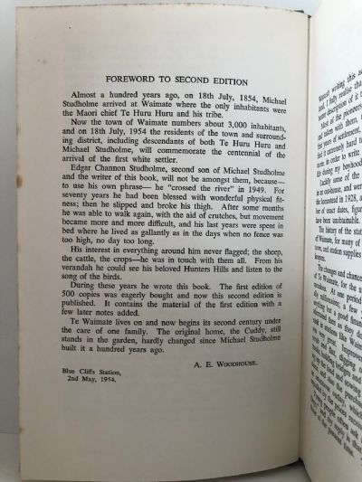 TE WAIMATE: Early Station Life In New Zealand