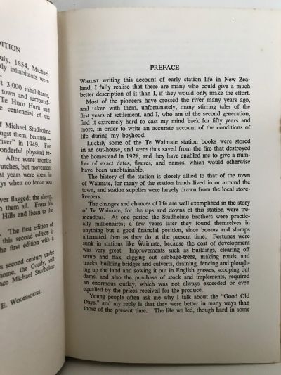 TE WAIMATE: Early Station Life In New Zealand