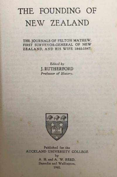 THE FOUNDING OF NEW ZEALAND