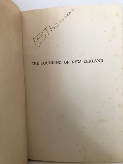 THE FOUNDING OF NEW ZEALAND
