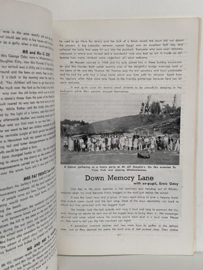 WHAKAMARAMA SCHOOL AND DISTRICT: Golden Jubilee