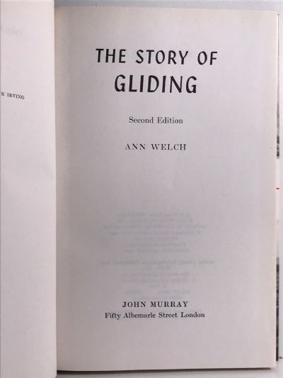 THE STORY OF GLIDING: second edition