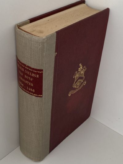 NELSON COLLEGE OLD BOYS REGISTER: Fourth Edition 1856 - 1956