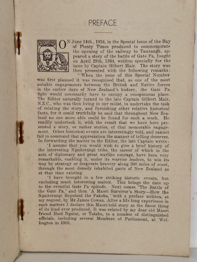 THE STORY OF GATE PA, April 29th 1864
