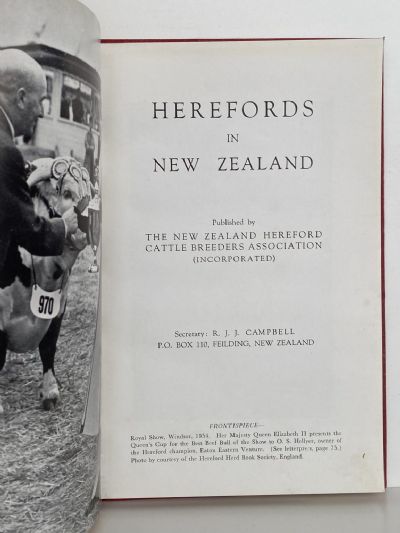 HEREFORDS IN NEW ZEALAND