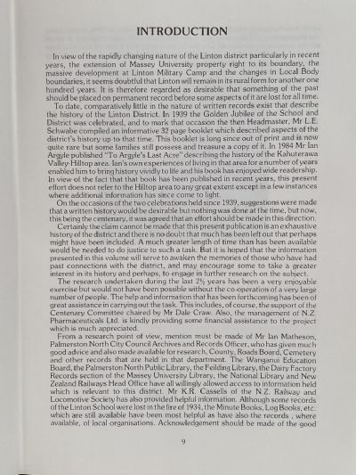 LINTON 1889-1989: A School and District Centennial History