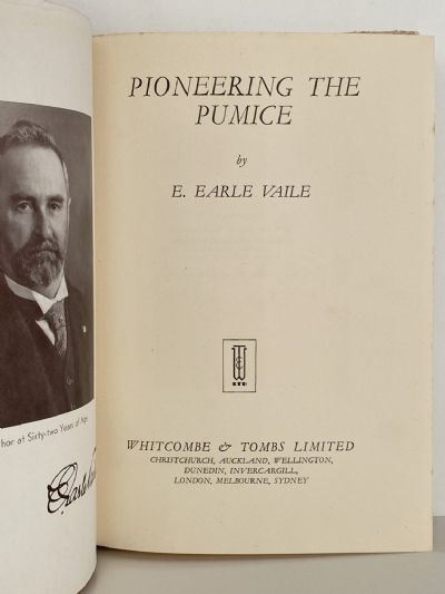CONQUEST OF THE WILDERNESS or PIONEERING THE PUMICE