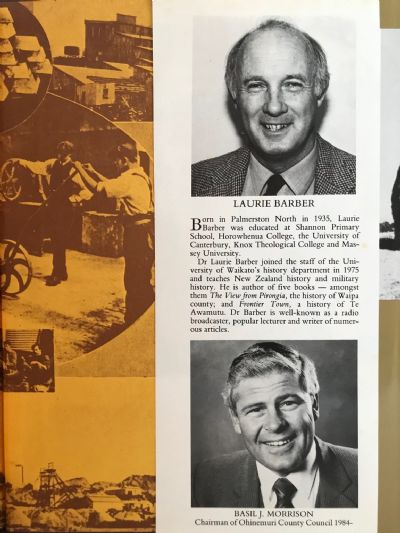 NO EASY RICHES: A History of Ohinemuri County, Paeroa and Waihi 1885-1985