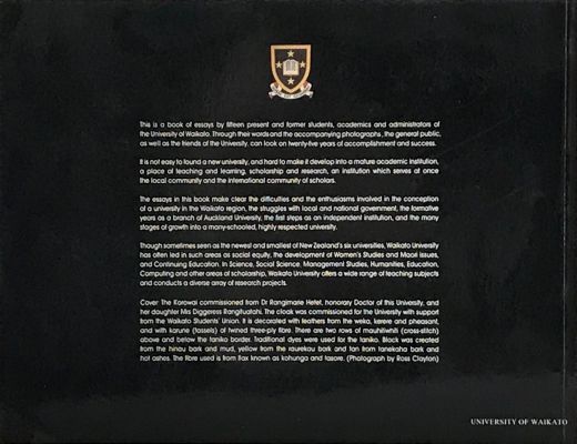 THE UNIVERSITY OF WAIKATO: Twenty-five Years (1964-1989)