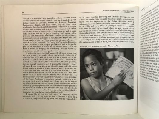 THE UNIVERSITY OF WAIKATO: Twenty-five Years (1964-1989)