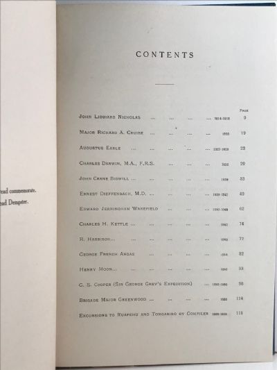 EARLY WALKS IN NEW ZEALAND: Up to 1850