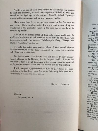 EARLY WALKS IN NEW ZEALAND: Up to 1850