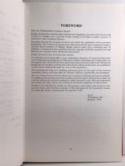 THE COMPLETE N.Z. DISTINGUISHED CONDUCT MEDAL