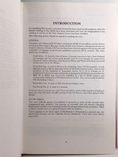 THE COMPLETE N.Z. DISTINGUISHED CONDUCT MEDAL