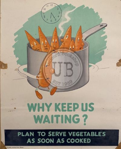 VINTAGE POSTER: New Zealand Department of Health / Food Safety