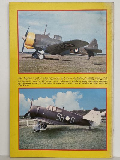 WIRRAWAY & BOOMERANG MARKINGS