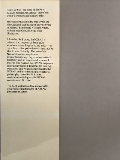 DARE TO WIN: The Story of The New Zealand Special Air Service 1987