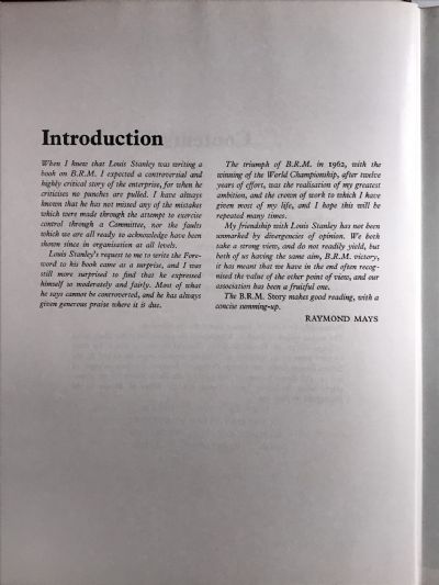 THE B.R.M. STORY