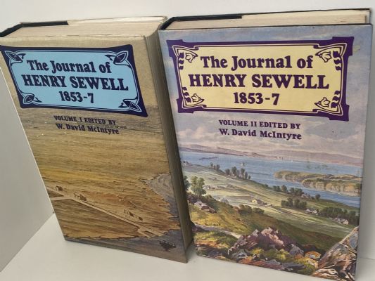 THE JOURNAL OF HENRY SEWELL 1853 - 7, Volume I and 2