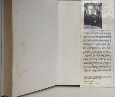 THE JOURNAL OF HENRY SEWELL 1853 - 7, Volume I and 2