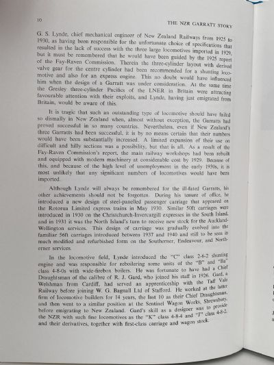 THE NZR GARRATT STORY