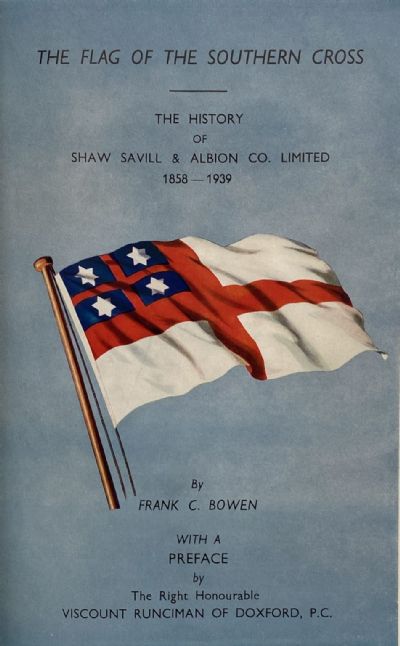 THE FLAG OF THE SOUTHERN CROSS 1858 - 1939
