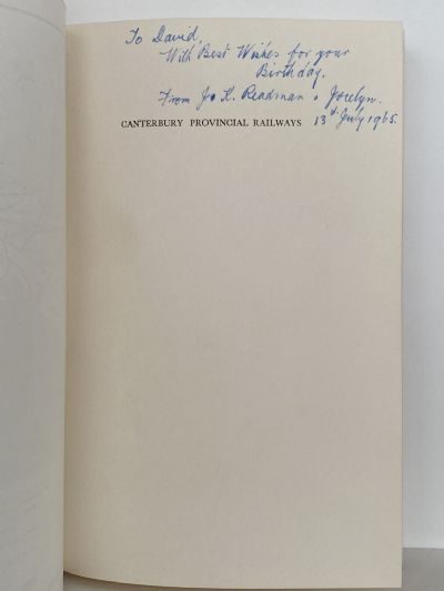 CANTERBURY PROVINCIAL RAILWAYS: Genesis of the NZR Rail System