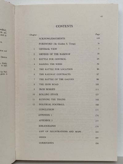 CANTERBURY PROVINCIAL RAILWAYS: Genesis of the NZR Rail System