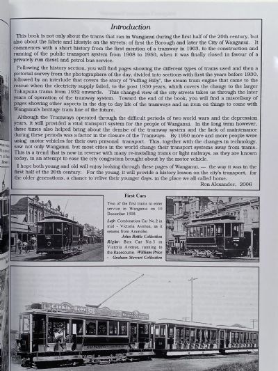 WANGANUI CORPORATION TRAMWAYS 1908-1950