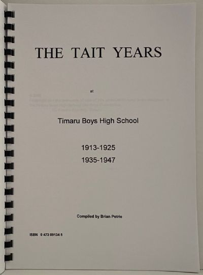 THE TAIT YEARS