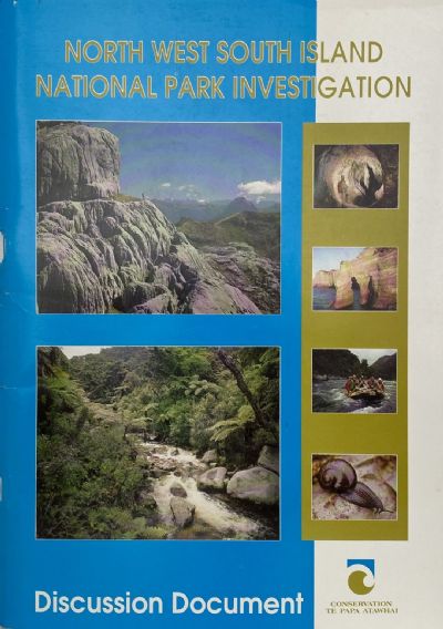 NORTH WEST SOUTH ISLAND NATIONAL PARK INVESTIGATION