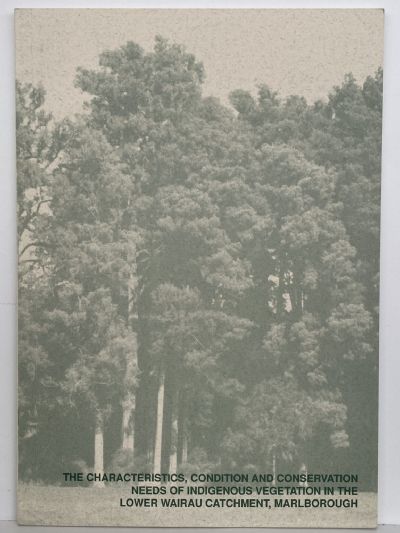 INDIGENOUS VEGETATION: In the Lower Wairau