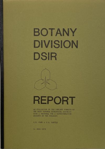 BOTANY DIVISION DSIR REPORT